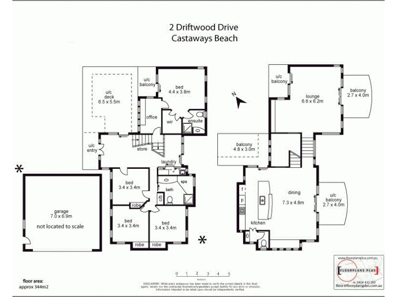 2 Driftwood Drive, Castaways Beach QLD 4567 Floorplan