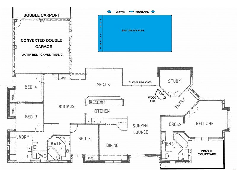 1 Bow Court, Banksia Beach QLD 4507 Floorplan