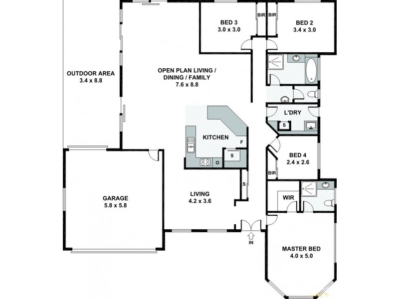 23 Reeders Street, Sandstone Point QLD 4511 Floorplan