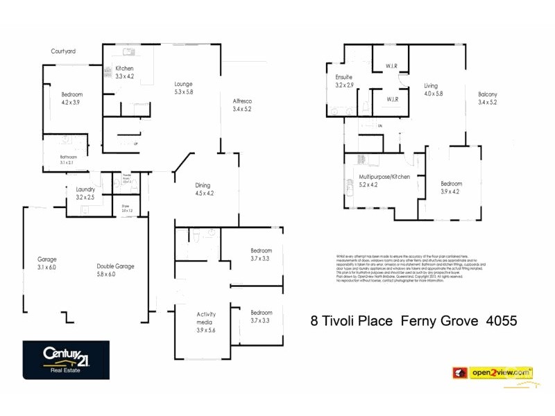 8 Tivoli Place, Ferny Grove QLD 4055 Floorplan