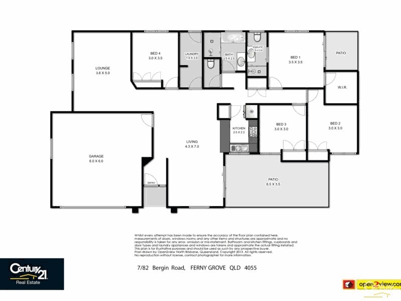 7/82 Bergin Road, Ferny Grove QLD 4055 Floorplan