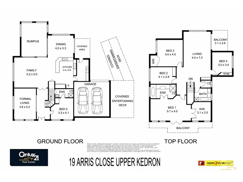 19 Arris Close, Upper Kedron QLD 4055 Floorplan