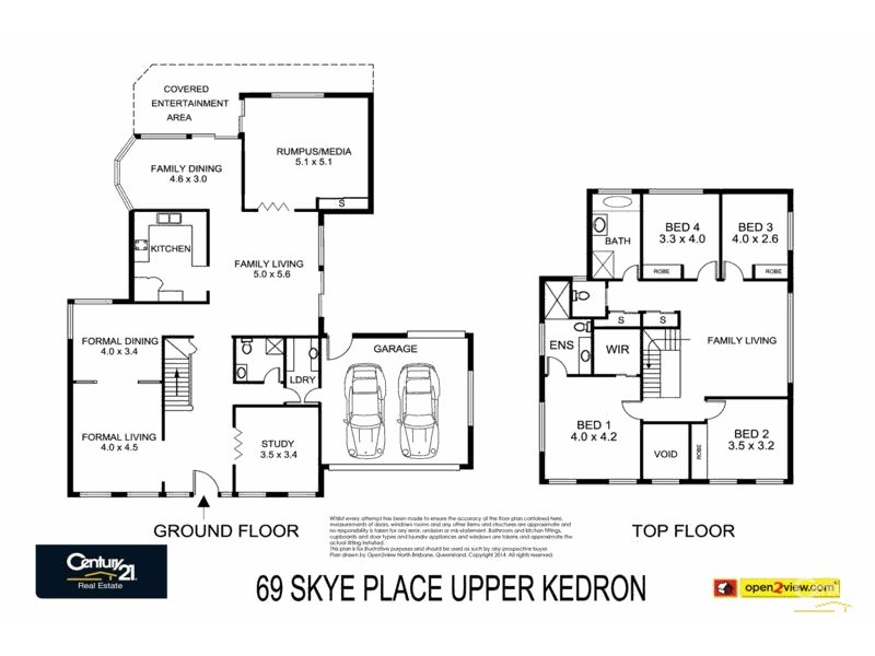 69 Skye Place, Upper Kedron QLD 4055 Floorplan
