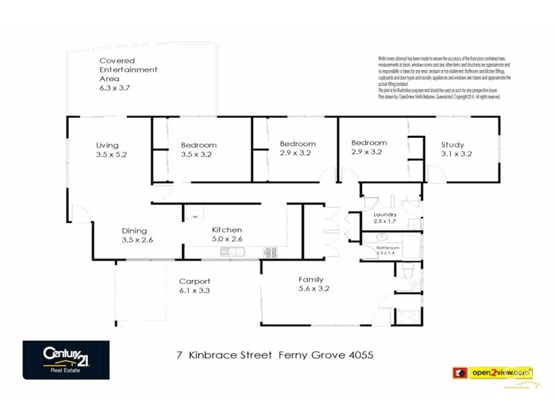 7 Kinbrace Street, Ferny Grove QLD 4055 Floorplan