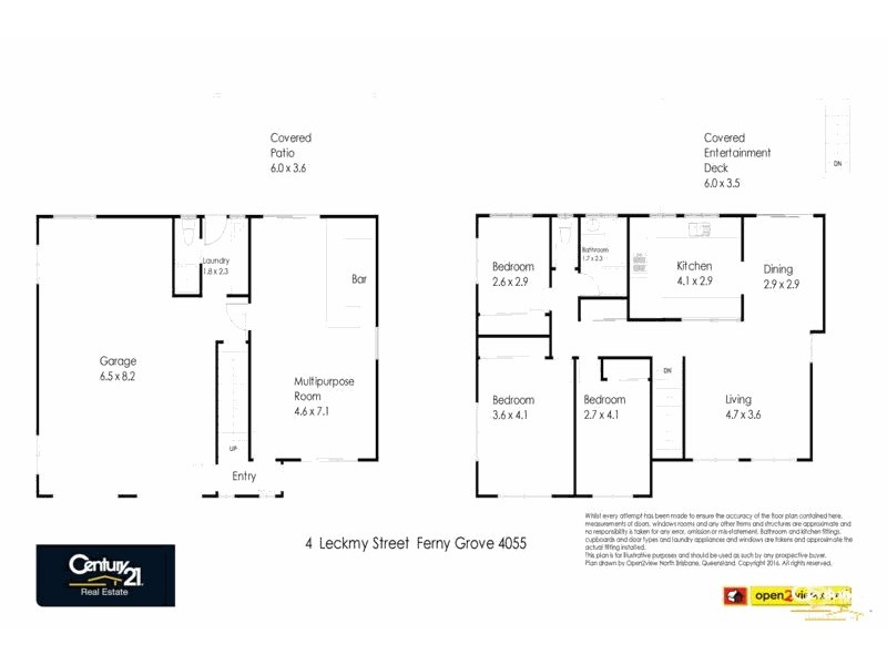 4 Leckmy Street, Ferny Grove QLD 4055 Floorplan