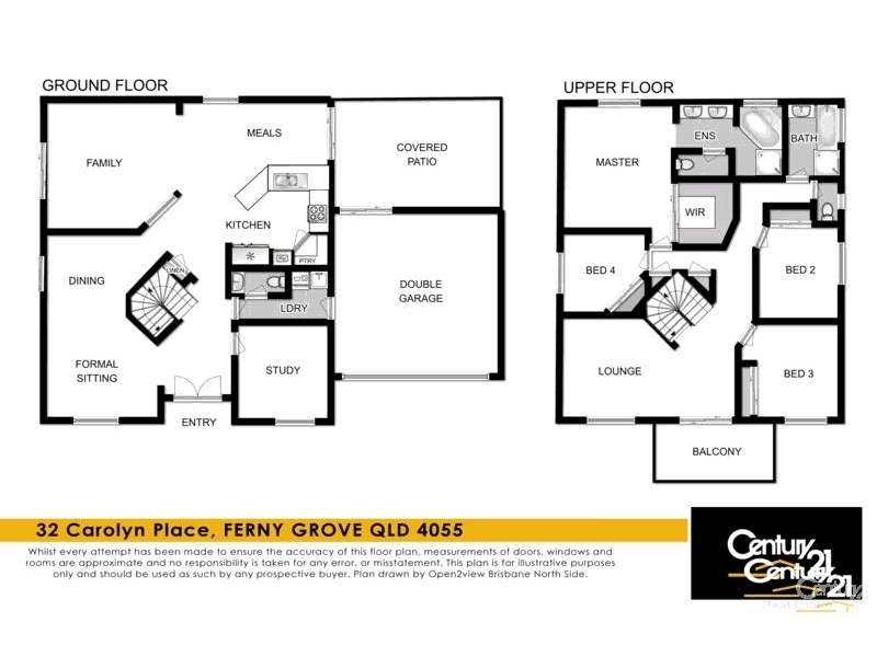 32 Carolyn Place, Ferny Grove QLD 4055 Floorplan
