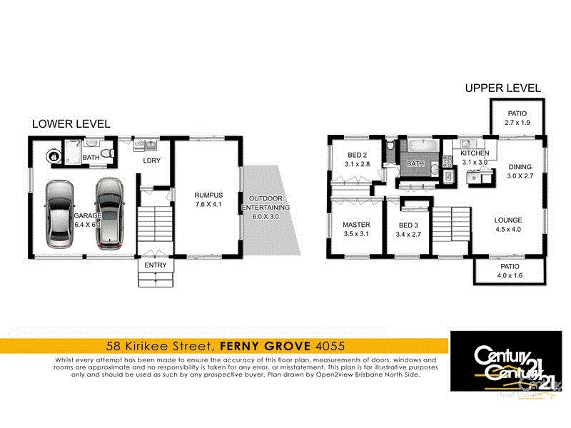 58 Kirikee Street, Ferny Grove QLD 4055 Floorplan