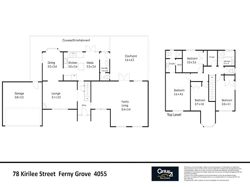 2 Glencloy Street, Ferny Grove QLD 4055 Floorplan