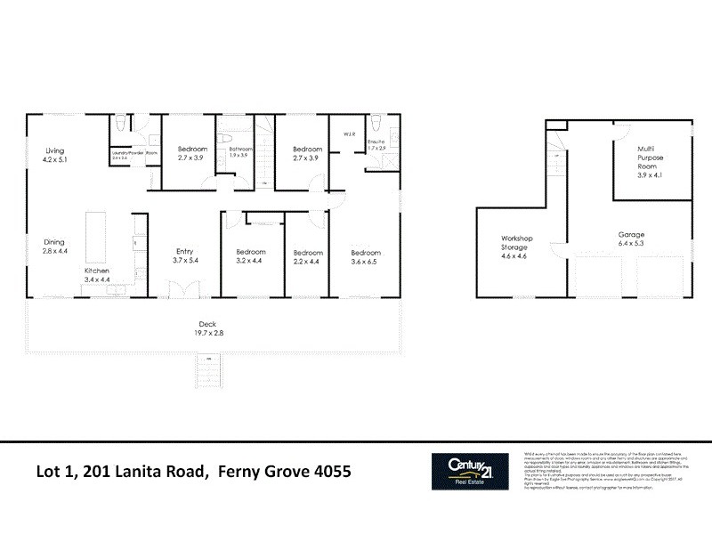 1/201 Lanita Road, Ferny Hills QLD 4055 Floorplan