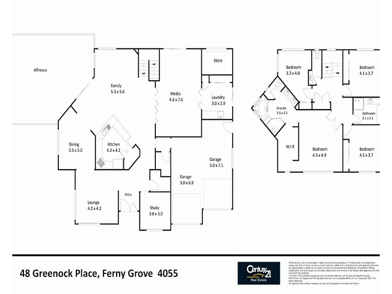 48 Greenock Place, Ferny Grove QLD 4055 Floorplan
