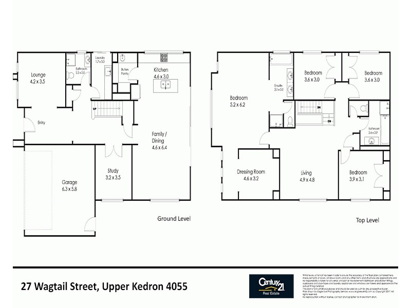 27 Wagtail Street, Upper Kedron QLD 4055 Floorplan