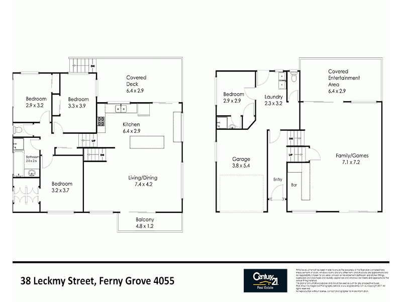 38 Leckmy Street, Ferny Grove QLD 4055 Floorplan
