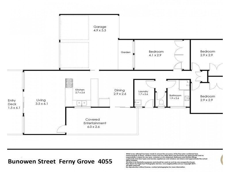 8  Bunowen Street, Ferny Grove QLD 4055 Floorplan