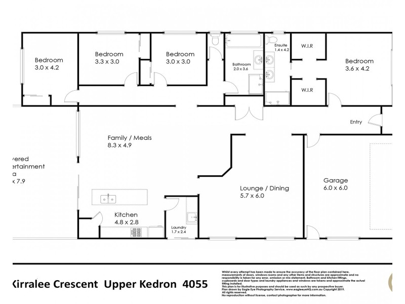 76 Kirralee Crescent, Upper Kedron QLD 4055 Floorplan