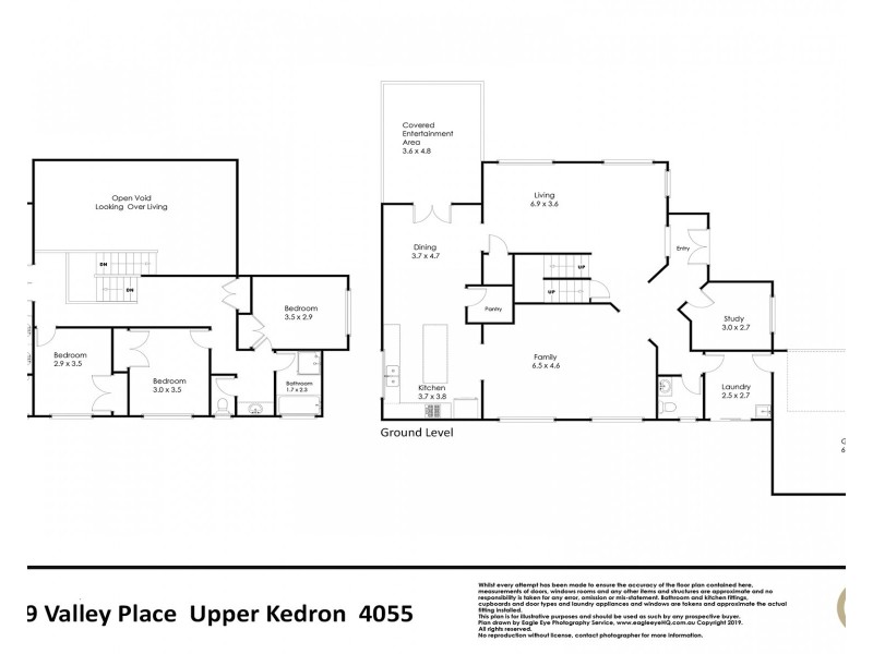 19 Valley  Place, Upper Kedron QLD 4055 Floorplan