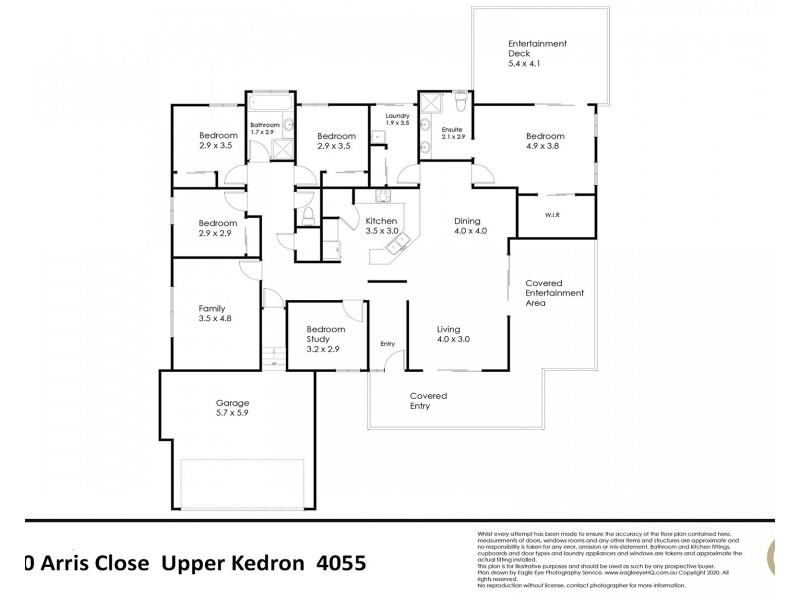 20 Arris Cl, Upper Kedron QLD 4055 Floorplan