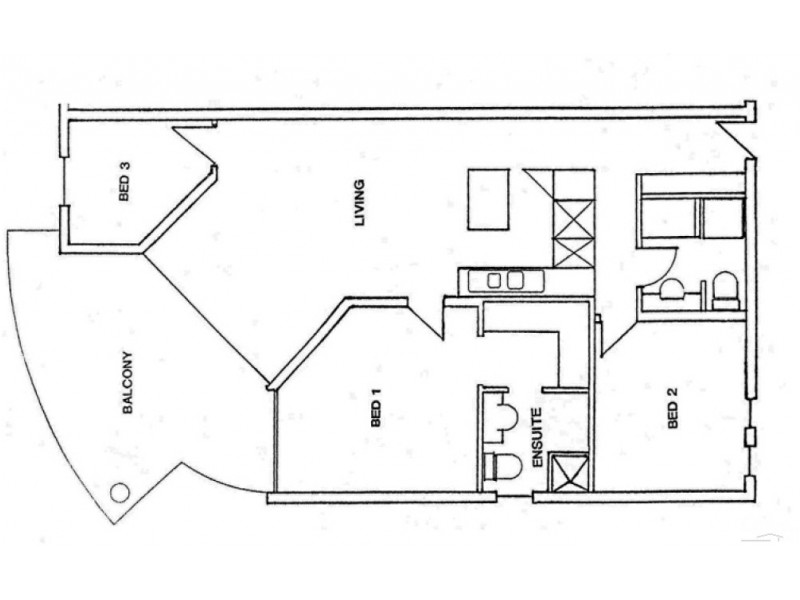 1702/30 Tank Street, Brisbane City QLD 4000 Floorplan