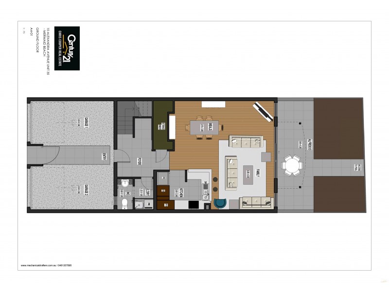 10 Alexandra Avenue, Mermaid Beach QLD 4218 Floorplan