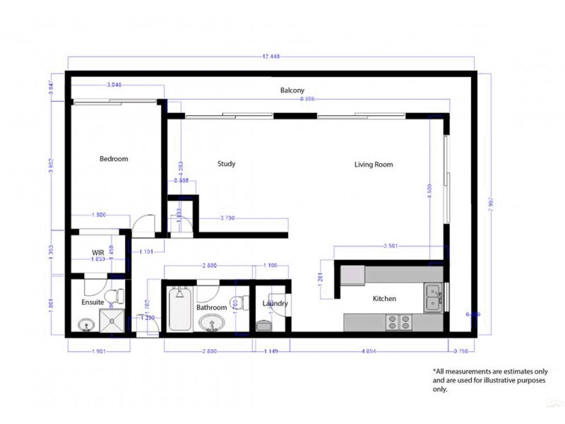 22 Armrick Avenue, Broadbeach QLD 4218 Floorplan