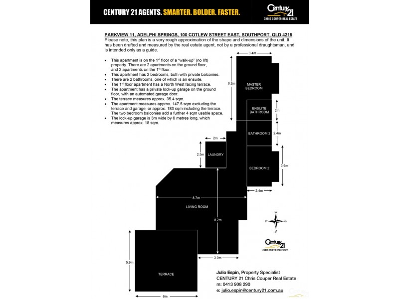 100 Cotlew Street East, Southport QLD 4215 Floorplan