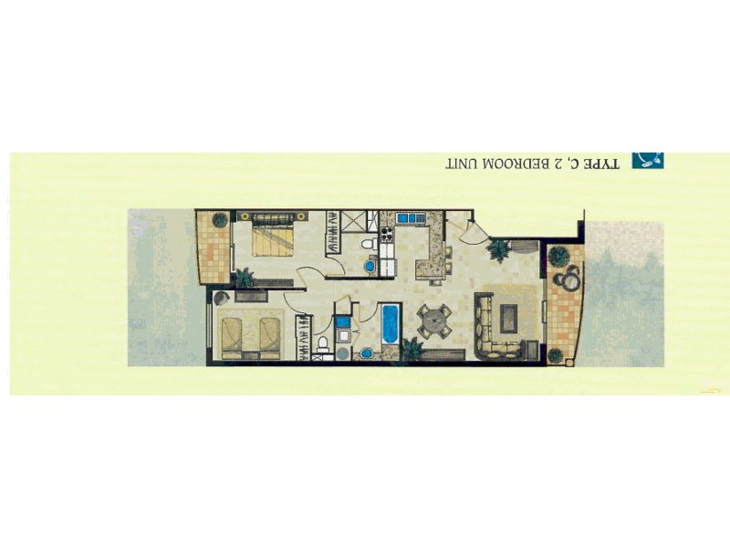 88/2342 Gold Coast Highway, Mermaid Beach QLD 4218 Floorplan