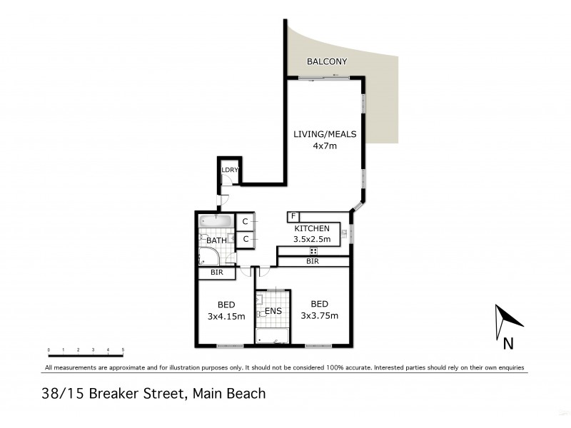 15 Breaker Street, Main Beach QLD 4217 Floorplan