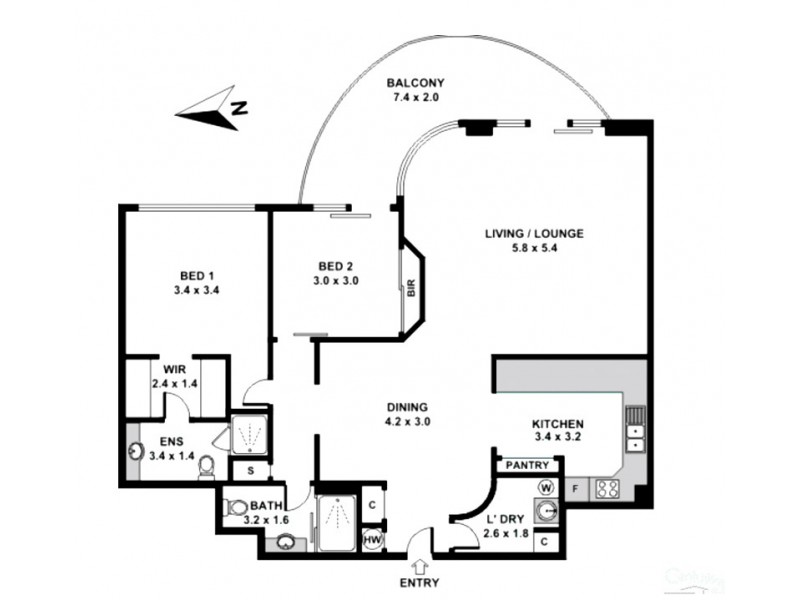 85 Old Burleigh Road, Surfers Paradise QLD 4217 Floorplan