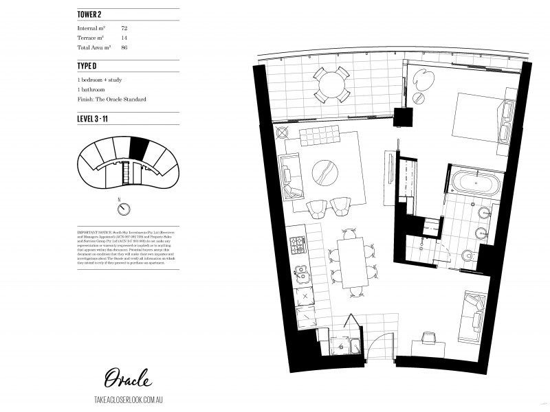 4-26 Charles Avenue, Broadbeach QLD 4218 Floorplan