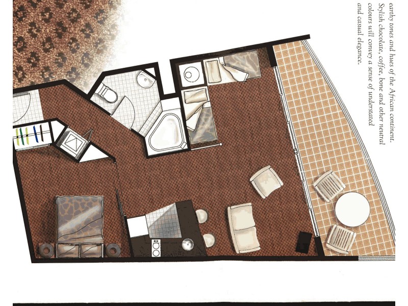 611/42 Surf Parade, Broadbeach QLD 4218 Floorplan