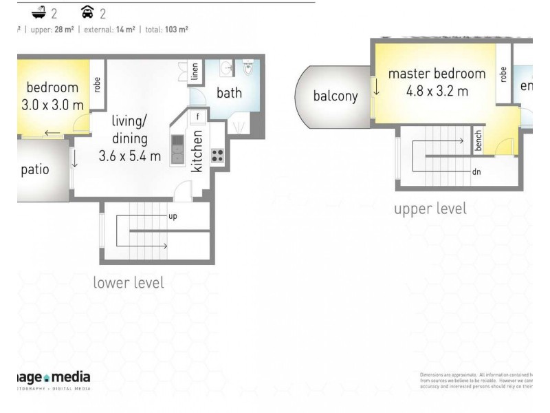 20 Anne Avenue, Broadbeach QLD 4218 Floorplan