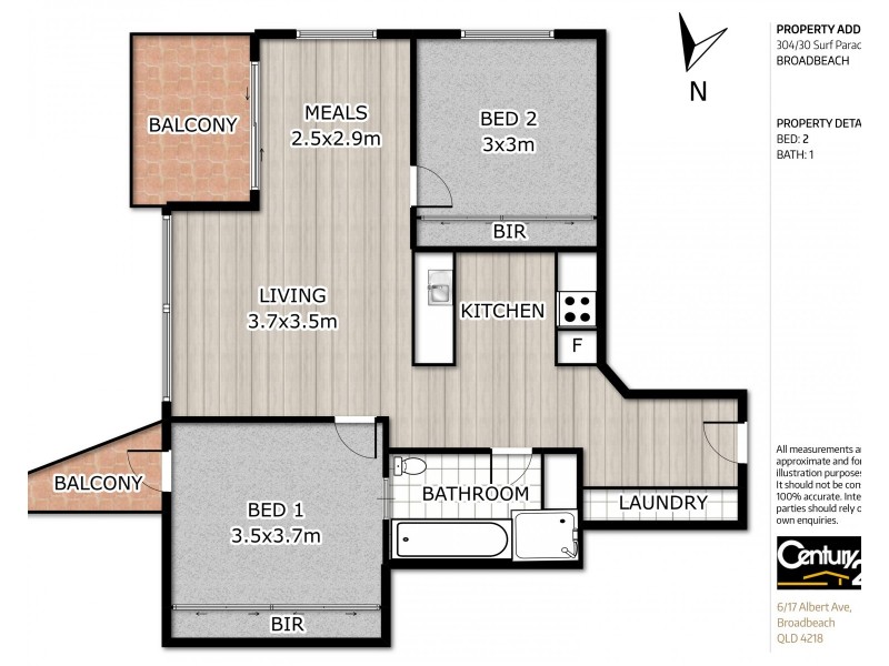 304/30 Surf Parade, Broadbeach QLD 4218