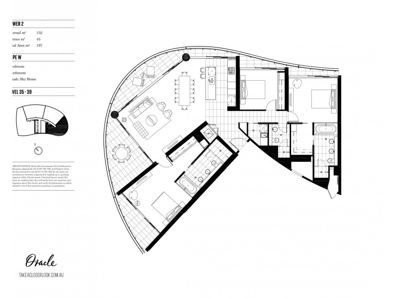 23803/21 Elizabeth Avenue, Broadbeach QLD 4218 Floorplan
