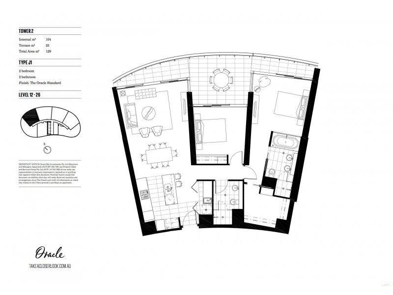 4 Charles Avenue, Broadbeach QLD 4218 Floorplan