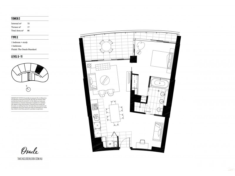 4 Charles Avenue, Broadbeach QLD 4218 Floorplan