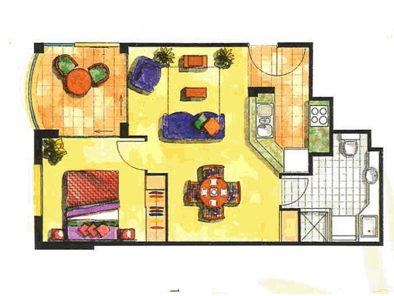 20 Anne Avenue, Broadbeach QLD 4218 Floorplan