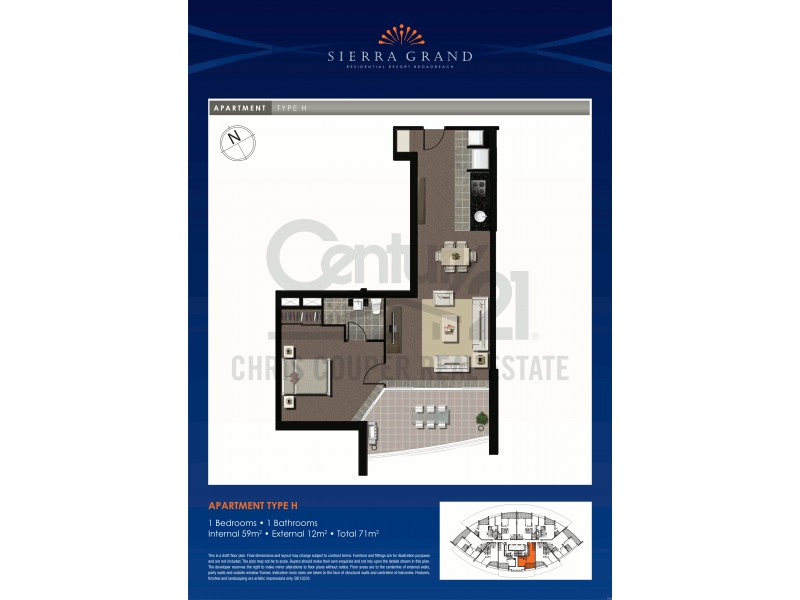 22 Surf Parade, Broadbeach QLD 4218 Floorplan