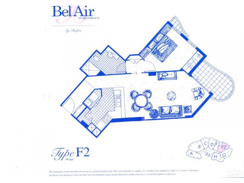 1096/2633 Gold Coast Highway, Broadbeach QLD 4218 Floorplan