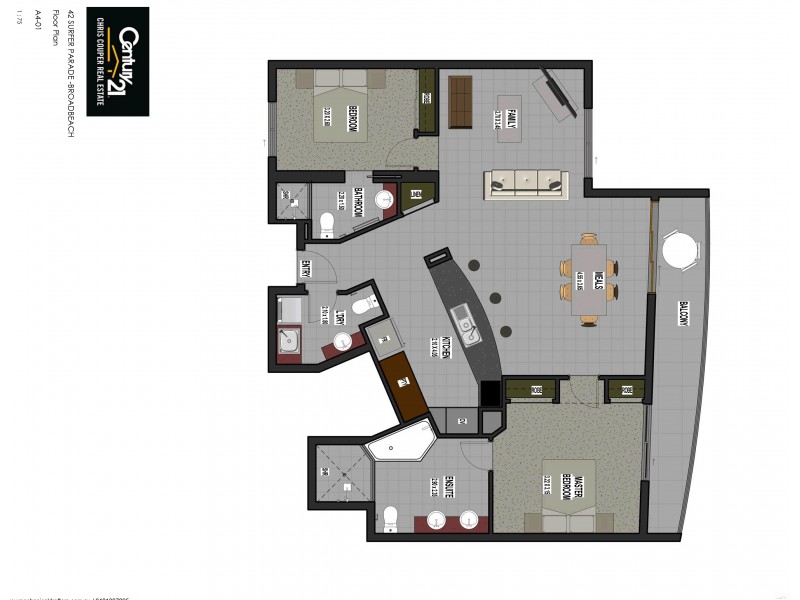 42 Surf Parade, Broadbeach QLD 4218 Floorplan