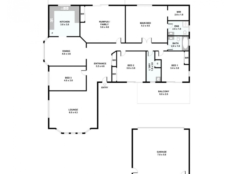 91 Opossum Circuit, Springfield Lakes QLD 4300 Floorplan