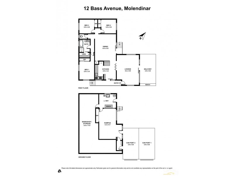 12  Bass Avenue, Molendinar QLD 4214 Floorplan