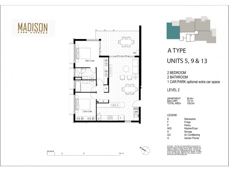13/87-91 HIgh Street, Southport QLD 4215 Floorplan