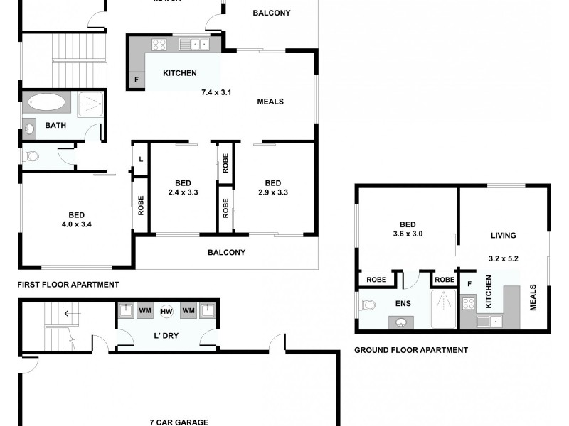 1-4/5 Adori Street, Surfers Paradise QLD 4217 Floorplan