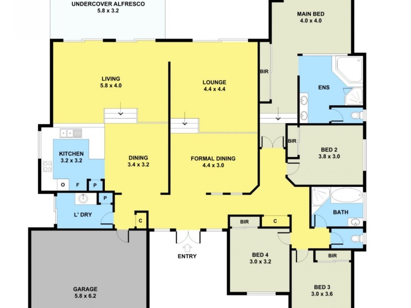 42  Peter Senior Court, Parkwood QLD 4214 Floorplan