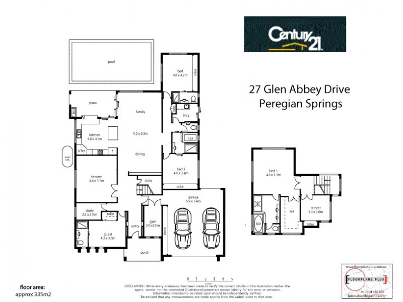27  Glen Abby Avenue, Peregian Springs QLD 4573 Floorplan