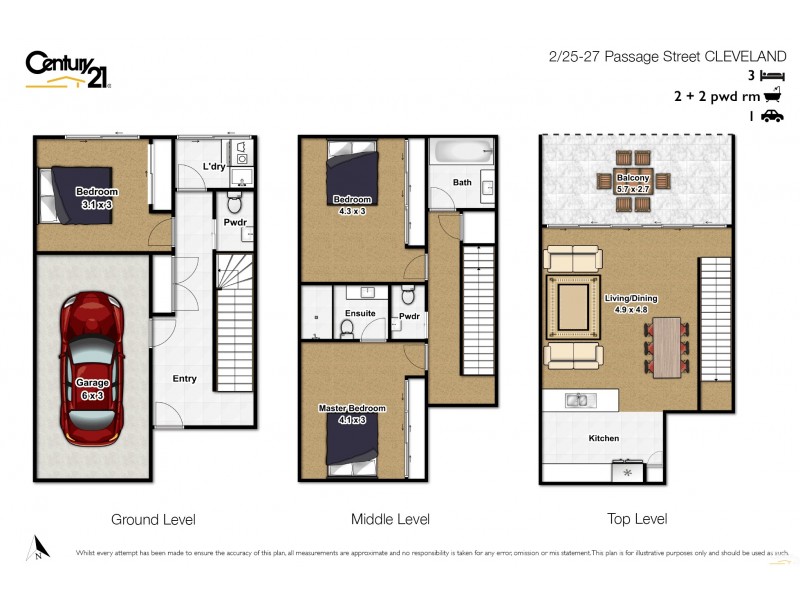25-27 Passage Street, Cleveland QLD 4163 Floorplan