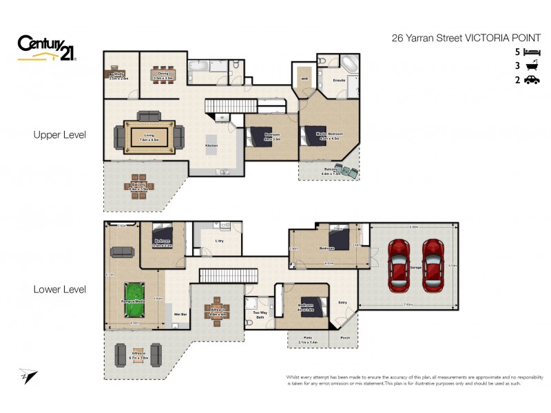 26 Yarran St, Victoria Point QLD 4165 Floorplan