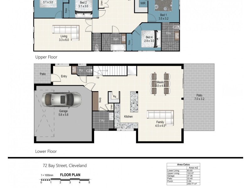 72 Bay Street, Cleveland QLD 4163 Floorplan
