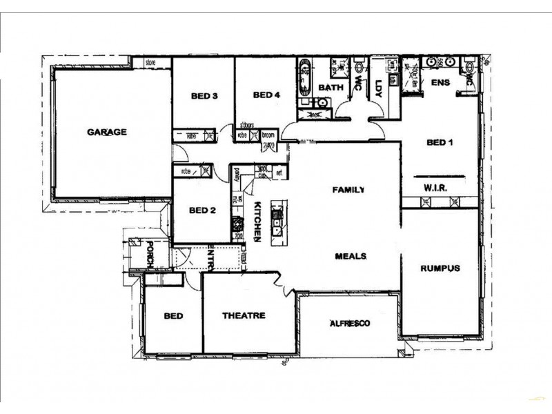 2 Stedman Street, Middle Ridge QLD 4350 Floorplan