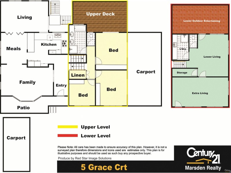 5 Grace Court, Darling Heights QLD 4350 Floorplan