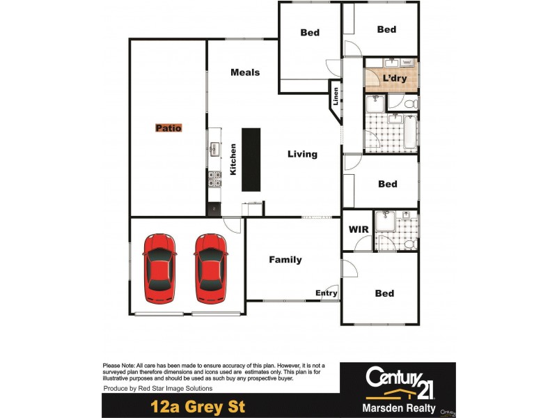 12a Grey Street, South Toowoomba QLD 4350 Floorplan